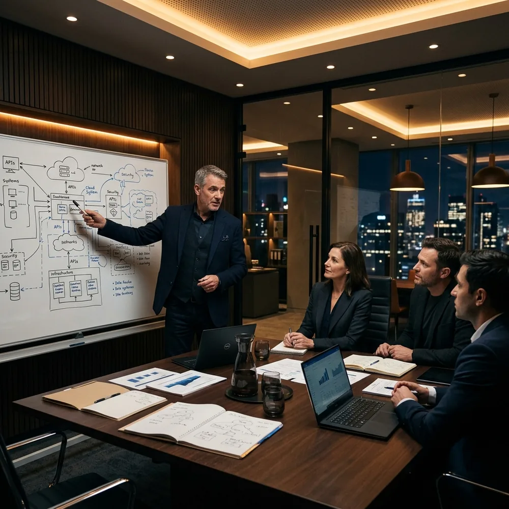 IT consulting and technology strategy at Quantova